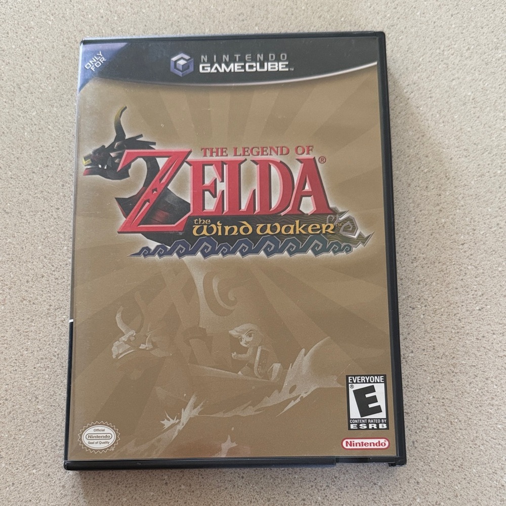 Nintendo The Legend of Zelda: The Wind Waker – Gold Cover